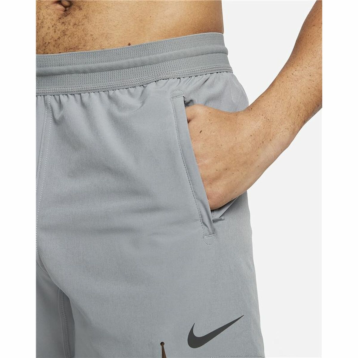 Vīriešu Sporta Šorti Nike Pro Dri-FIT Flex Pelēks